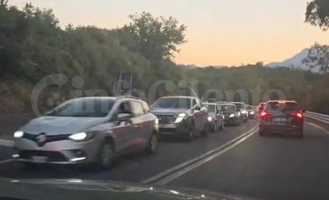 Controesodo nel Cilento: caos sulla Bussentina e sulla Cilentana per i cantieri