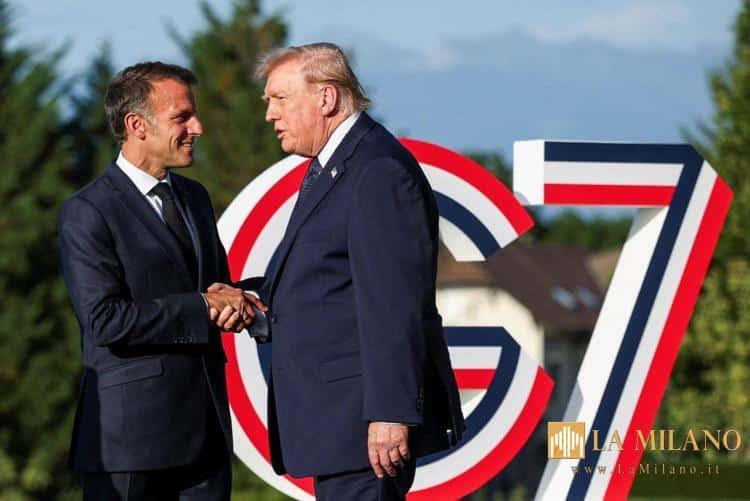 G7 di Évian, Zelensky vede Trump e Macron: l’Ucraina torna al centro dopo l’intesa Usa-Iran