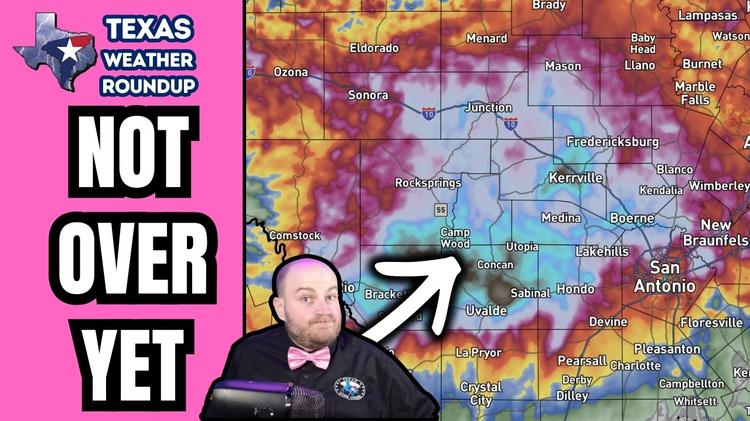 Texas Flooding Isn’t Over Yet: More Heavy Rain Tonight