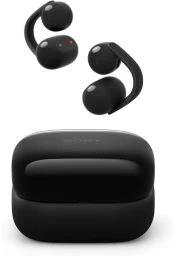 sony linkbuds clip open-ear earbuds against a white background