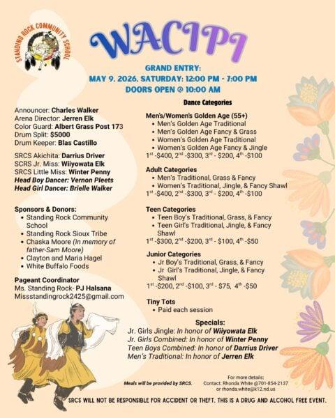 Standing Rock Community School Wacipi 2026