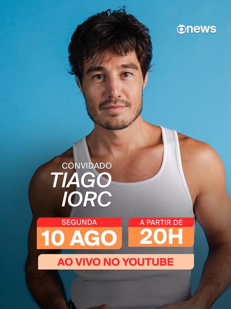 Tiago Iorc é o convidado do POD_i com Andréia Sadi desta segunda (10)