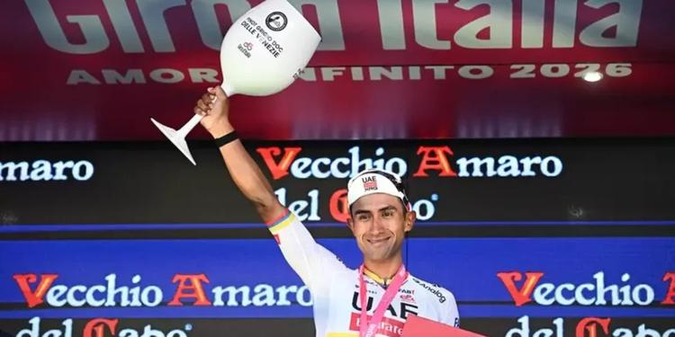 Giro d'Italia, Narvaez regala il bis a Fermo. Eulalio resta in rosa
