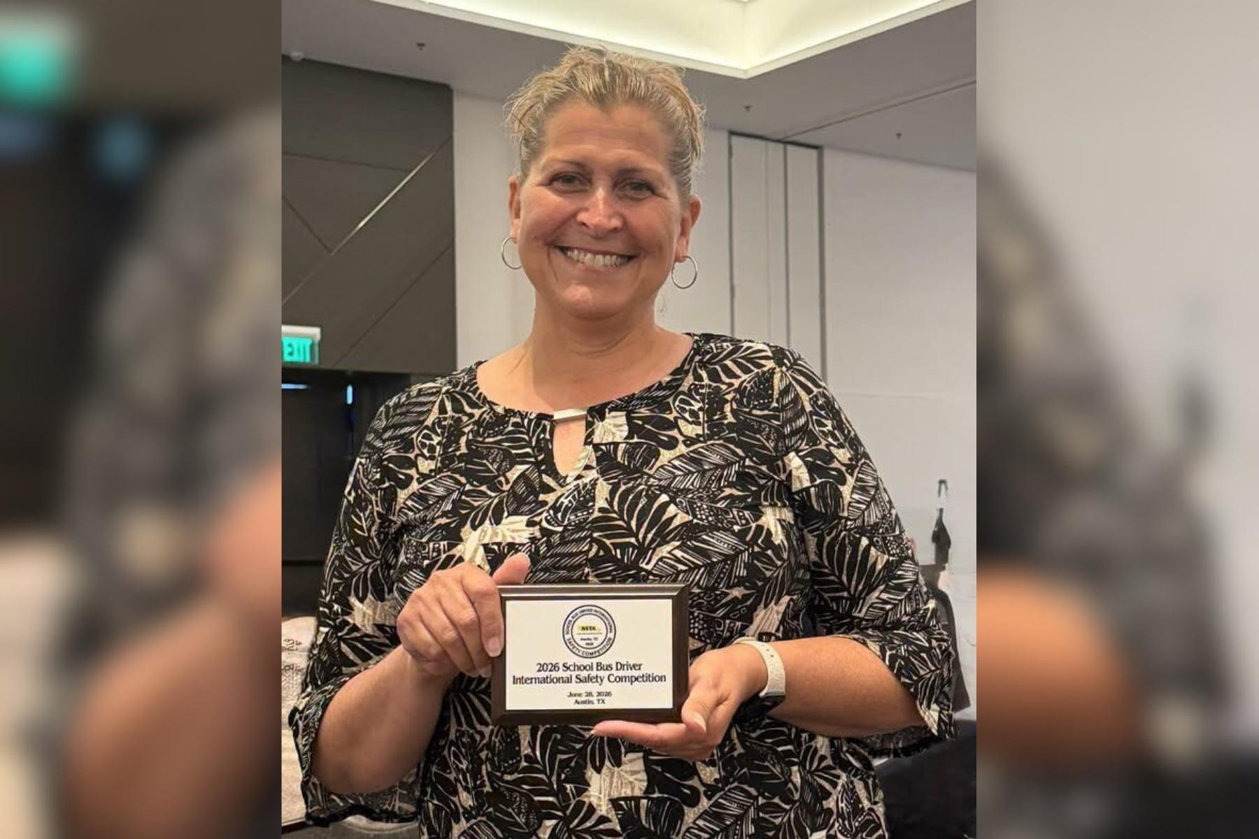Berks County school bus driver recognized among top performers in statewide safety competition