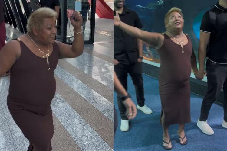 Patixa Teló visita o Bioparque, canta, dança e se encanta com o maior aquário de água doce do mundo