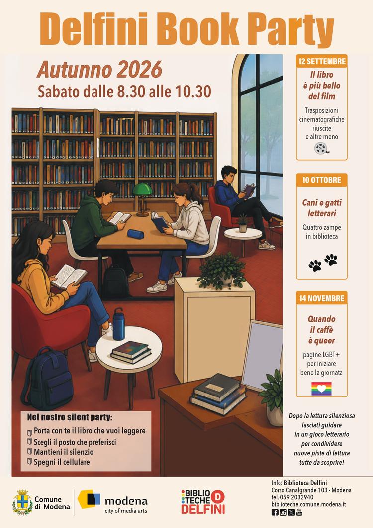 Delfini Book Party