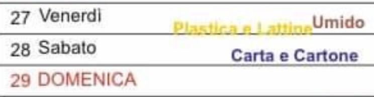 Buongiorno ☀️ - si Comunica che VENERDÌ 27 Dicembre e SABATO 28 dicembre 2024 la raccolta differenziata sarà UNICA per E...