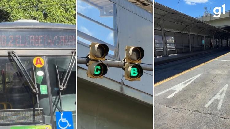 O que significam as letras A, B e C nos ônibus de Porto Alegre?