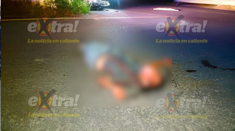 Impactan a motociclista en Tlayacapan; termina hospitalizado