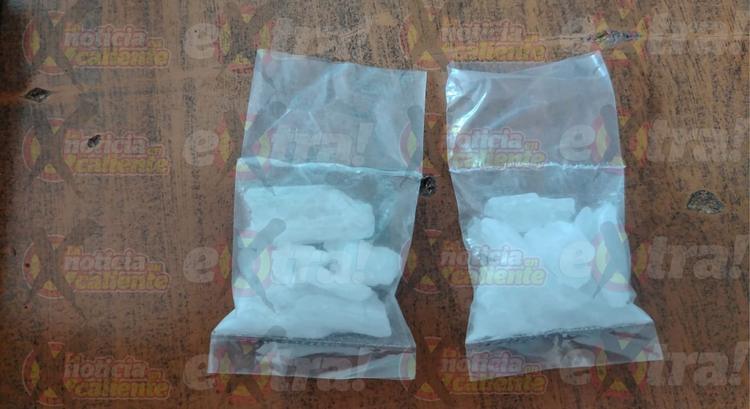 Cae sujeto con dosis de droga en la carretera Ocuituco-Jumiltepec