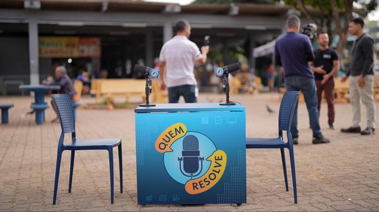 'Quem Resolve': podcast foi a 10 regiões do DF ouvir os problemas da população; veja episódios