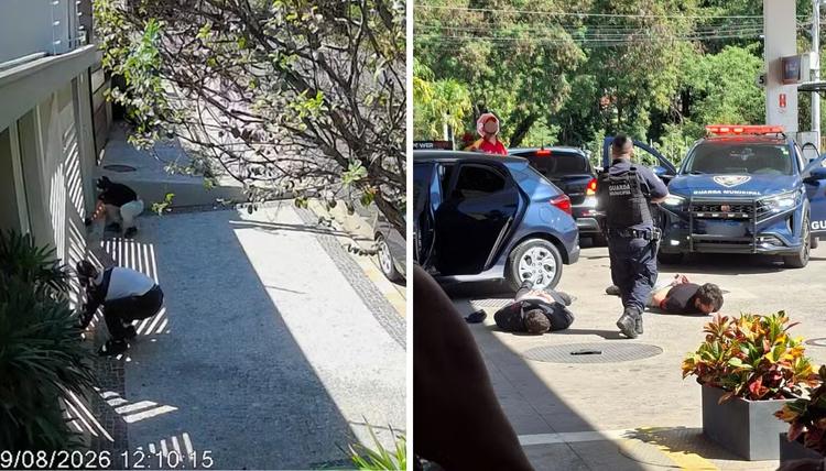 Trio é preso após tentativa de furto a residência e perseguição por ruas de Pedreira
