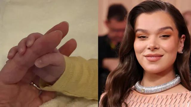 Hailee Steinfeld mostra primeiras fotos da filha recém-nascida