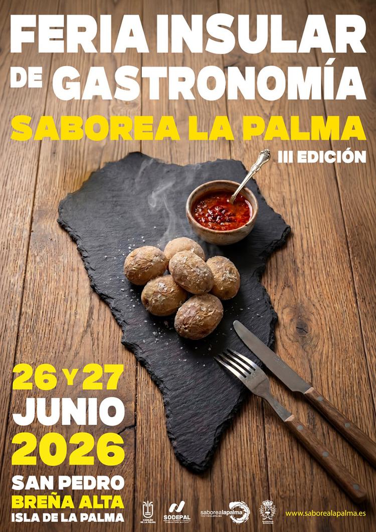 Abrimos el plazo de inscripción para participar en la Feria Insular de Gastronomía Saborea La Palma