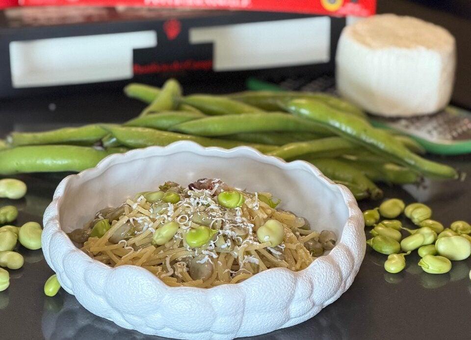 “Sapori in tavola”, pasta e fave fresche: la ricetta cilentana che profuma di primavera