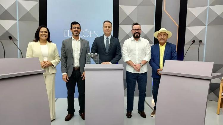 Candidatos ao Governo do Acre participam de debate na Rede Amazônica; assista a íntegra