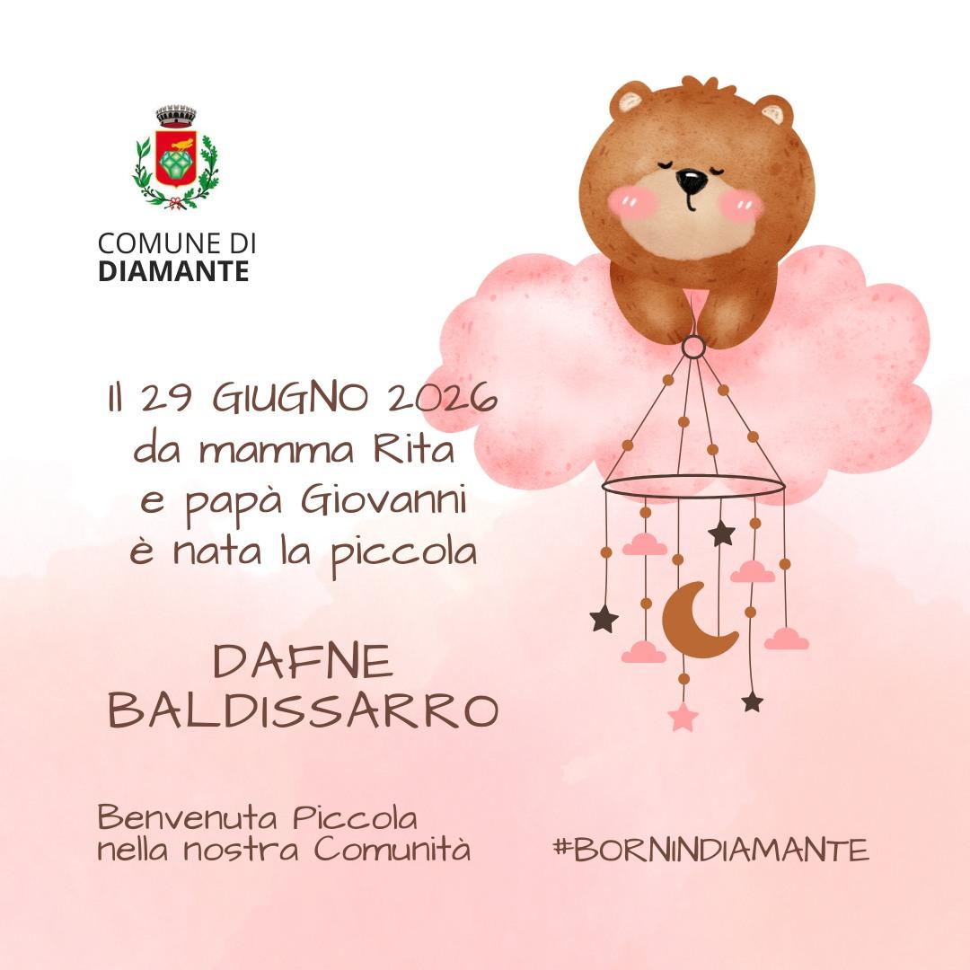 🎀 Giorno 🗓 29 Giugno da mamma 𝑅𝒾𝓉𝒶 e papà 𝒢𝒾𝑜𝓋𝒶𝓃𝓃𝒾 è nata la piccola 𝒟𝒶𝒻𝓃𝑒 𝐵𝒶𝓁𝒹𝒾𝓈𝓈𝒶𝓇𝓇𝑜 😍...
