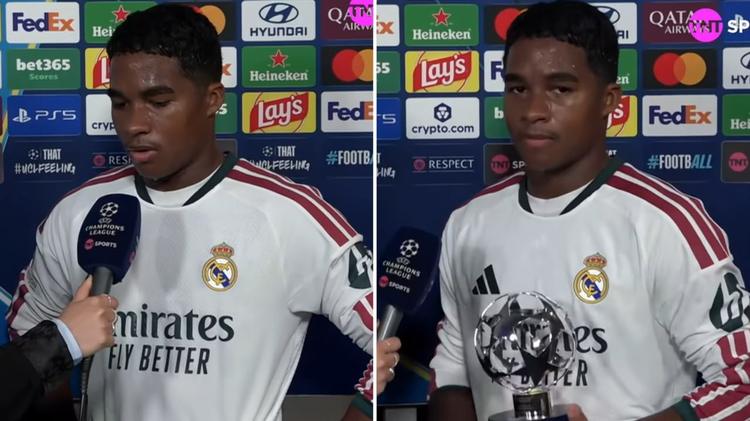 Endrick agradece a Deus por atuação de destaque no Real Madrid: “Sem Ele, não sou nada”