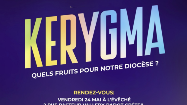 Kérygma : quels fruits pour notre diocèse ? Le 24 mai à partir de 18h à l’évêché