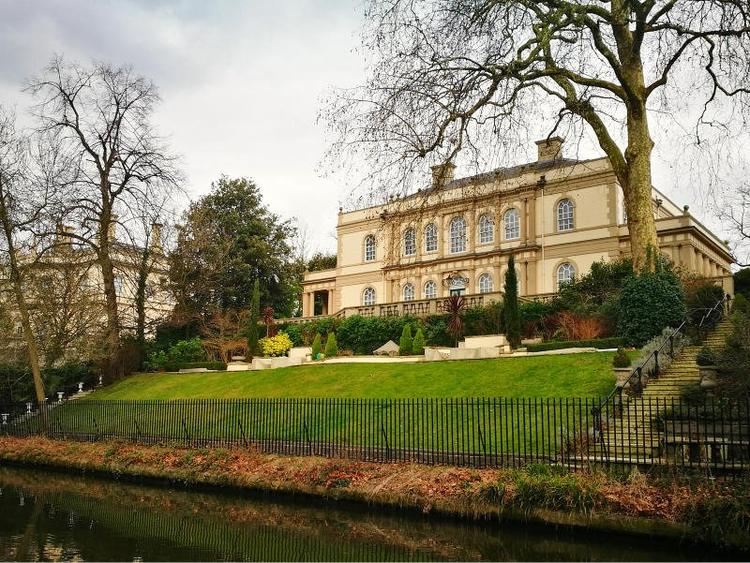 Some of London's most expensive houses overlooking Regent's Canal