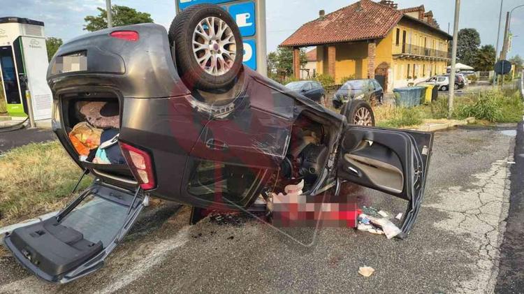 castellamonte incidente sant'antonio