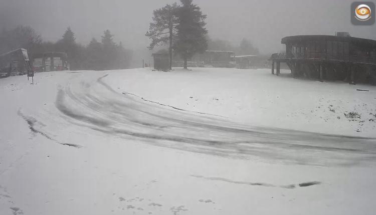 Météo : la neige tombe ce lundi matin en Occitanie, les images