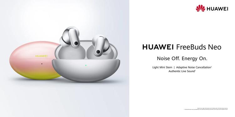 Huawei FreeBuds Neo : ANC jusqu’à 30 dB, audio sans perte et 40 heures d’autonomie