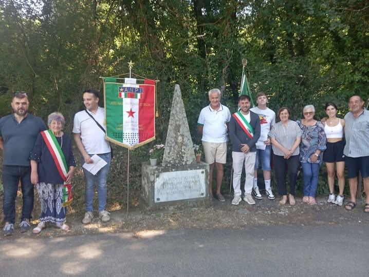 Sabato l' amministrazione Comunale era presente con il vice sindaco Regoli  e Lombardi Nadia alla commemorazione di Spic...