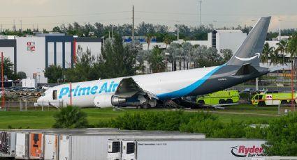 NTSB analiza grabadoras tras accidente de carguero operado para Amazon en Miami
