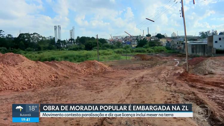 Prefeitura embarga obras de dois conjuntos habitacionais para 500 famílias na Zona Leste de SP
