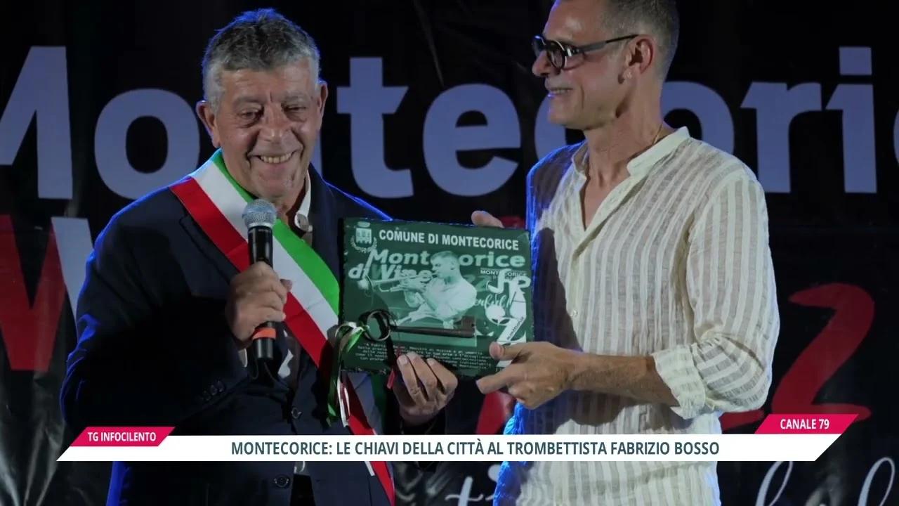 Montecorice e la grande musica: conferite le chiavi della Città a Fabrizio Bosso