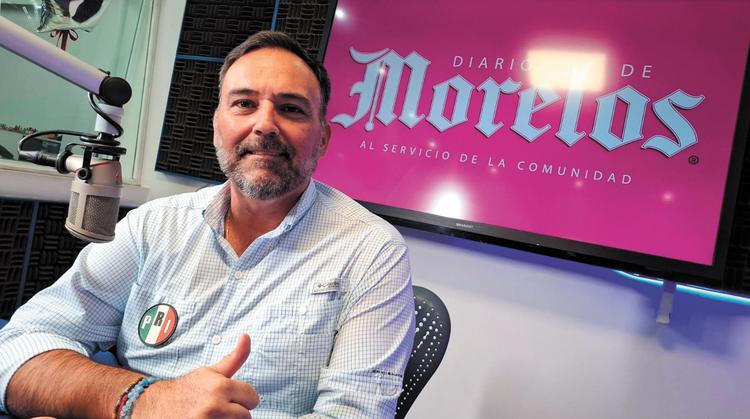 El dirigente del PRI Jorge Meade truena contra la estrategia de seguridad en Cuernavaca