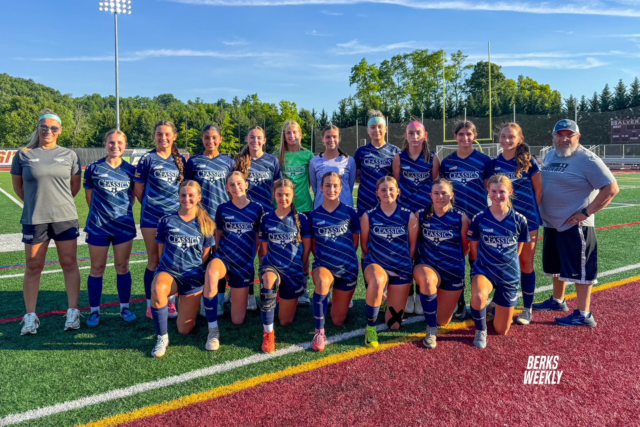 PA Classics Reading Academy girls soccer team advances to national championships