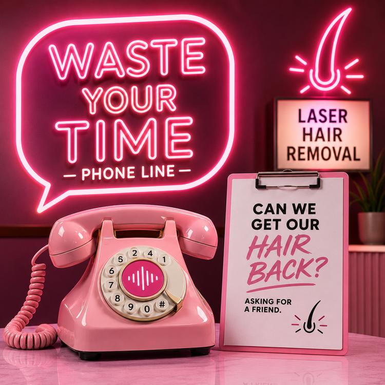 Waste Your Time Phone Line: "Can I get my hair returned, please?"