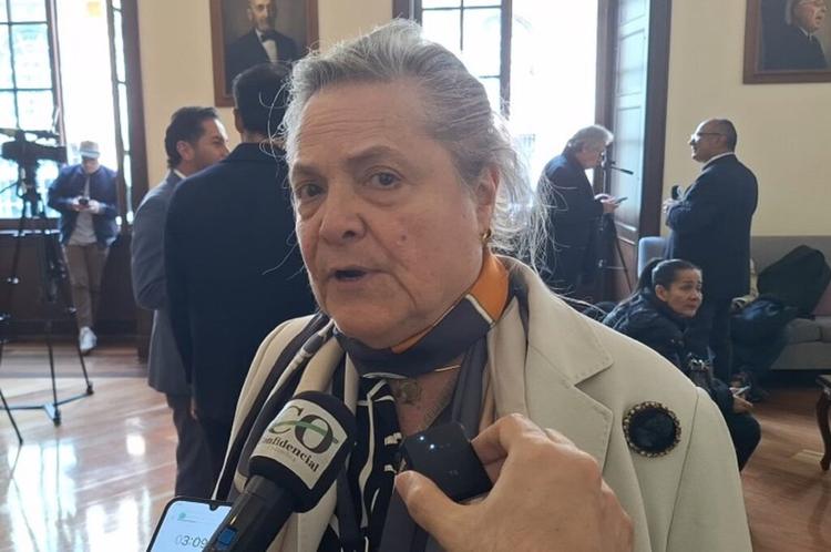 Clara Lopez, Colombian senator.