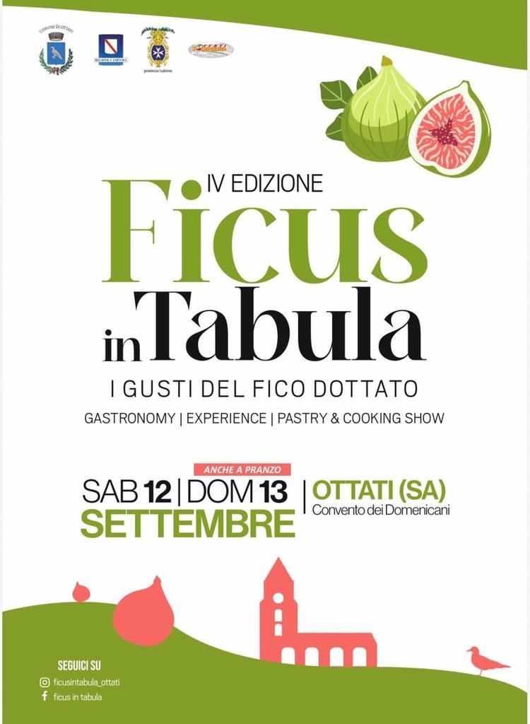 📍 Sabato 12 e Domenica 13 settembre, la quarta edizione di "Ficus in Tabula - I gusti del fico dottato". L'appuntamento...
