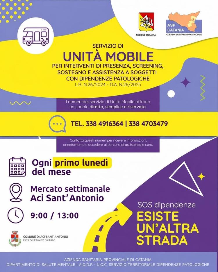 🩺 𝗔𝗦𝗣, 𝗔 𝗡𝗢𝗩𝗘𝗠𝗕𝗥𝗘 𝗘 𝗗𝗜𝗖𝗘𝗠𝗕𝗥𝗘 𝗧𝗢𝗥𝗡𝗔 𝗜𝗟 𝗦𝗘𝗥𝗩𝗜𝗭𝗜𝗢 “𝗦𝗢𝗦 𝗗𝗜𝗣𝗘𝗡𝗗𝗘𝗡𝗭𝗘” 🧑🏻‍⚕...