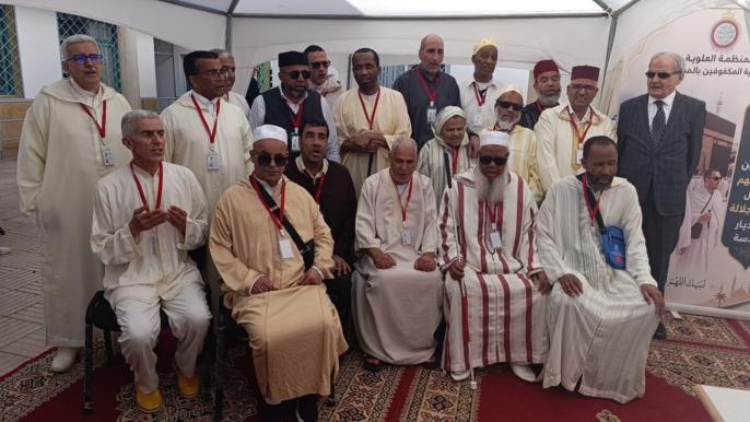 وفد الحجاج المكفوفين يودّع أرض الوطن من تمارة في أجواء تجسد العناية الملكية بالأشخاص في وضعية إعاقة