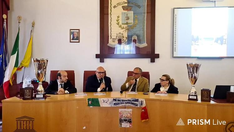 Conferenza stampa di presentazione della Coppa Italia e del Criterium Nazionale Universitario di Powerlifting maschile e...
