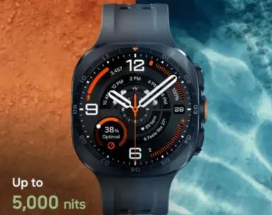 Galaxy Watch Ultra 2 leaked marketing image brightness