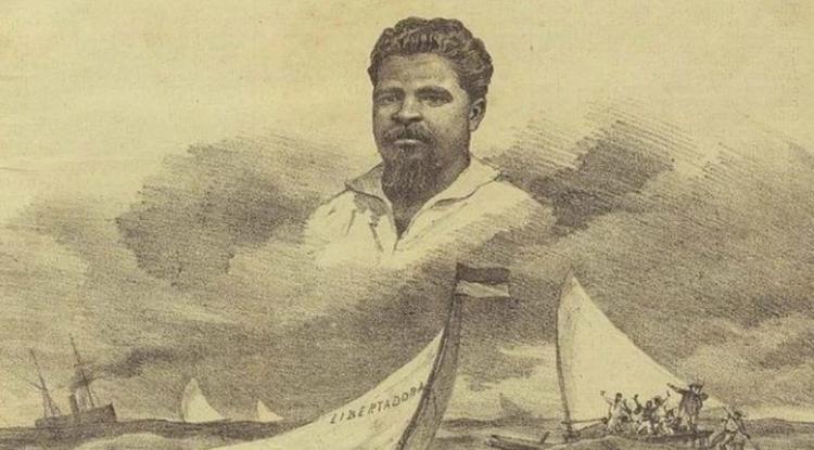 Dragão do Mar, em ilustração de 1884 da publicação carioca 