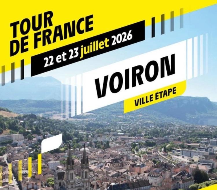 Tour de France : quatre jours de fête en Isère, dont deux à Voiron !