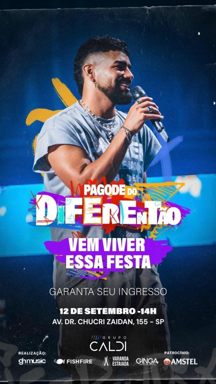 Varanda Estaiada recebe Dilsinho em noite dedicada ao pagode