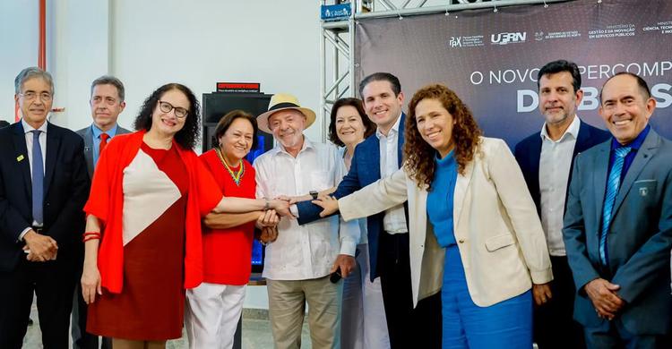 Lula cumpre agenda no Rio Grande do Norte com participação de Hugo Motta