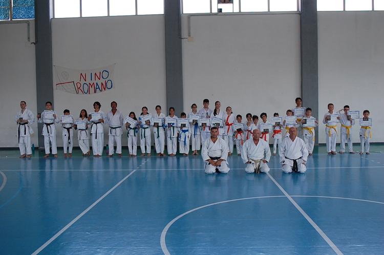 Milazzo, tempo di esami per gli atleti della A.S.D.Expo 2000 karate