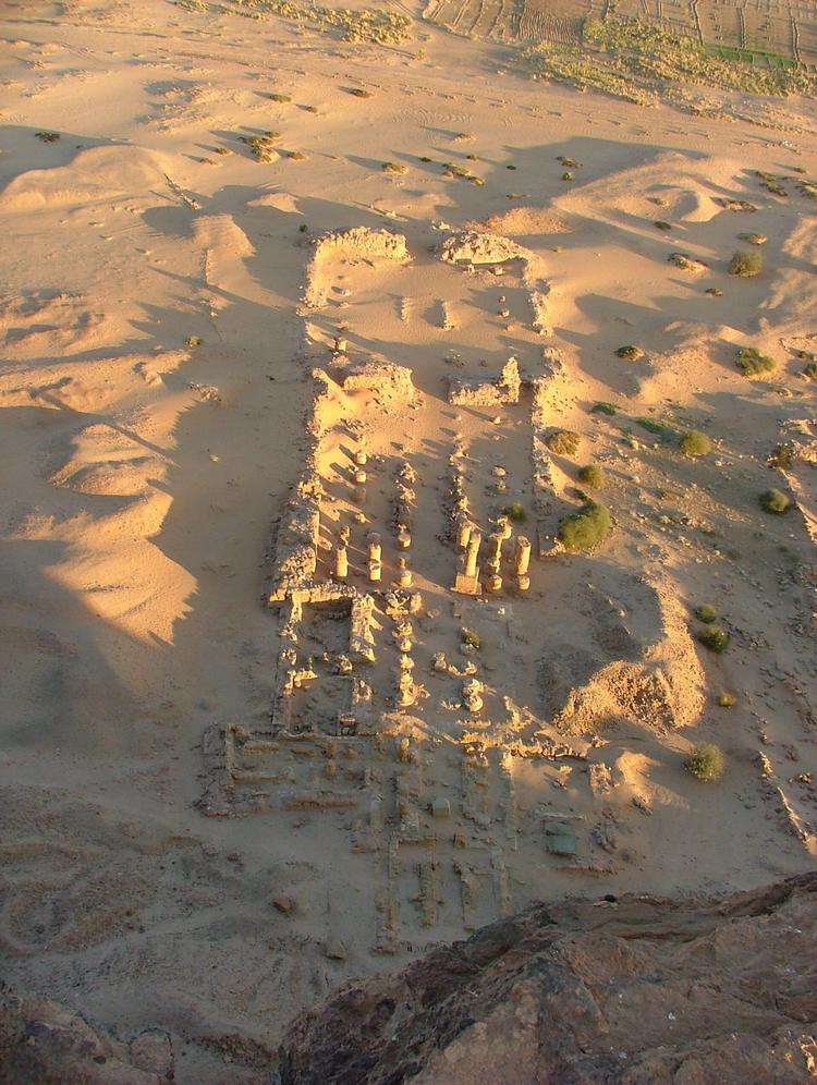 Ruins of the Temple of Amun at Jebel Barkal