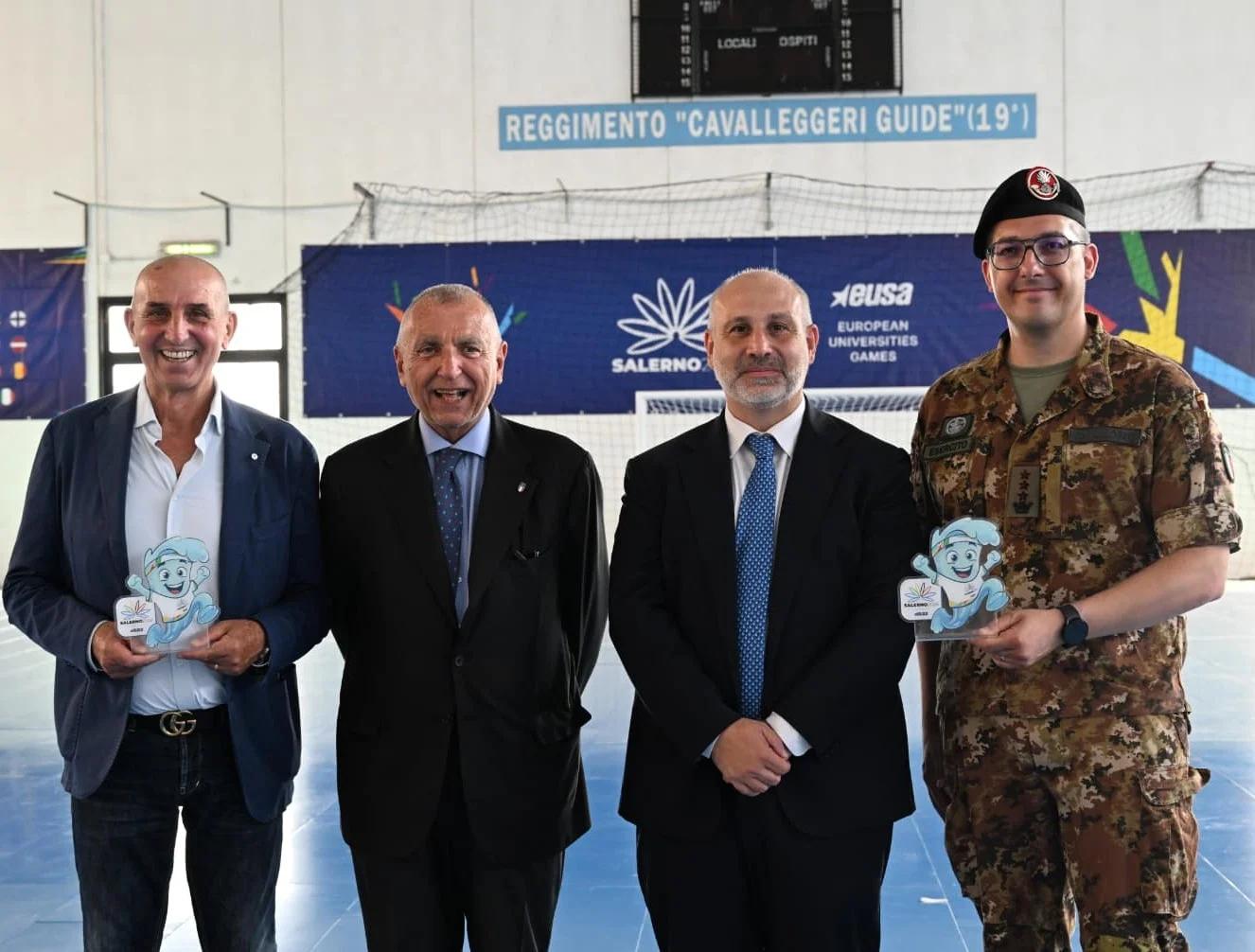 Giochi Universitari Europei: la storica palestra Palumbo pronta ad accogliere Futsal e Pallamano