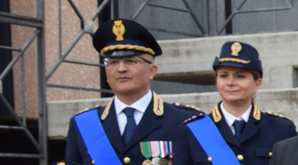 Frosinone – Il saluto ai vicequestori Monica Tucci e Sergio Vassalli.  Da oggi cessano il loro servizio