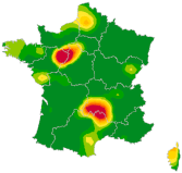 Semaine 202632 - Varicelle - Activité faible en médecine générale
