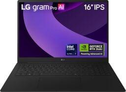 lg gram pro 16-inch laptop against a white background